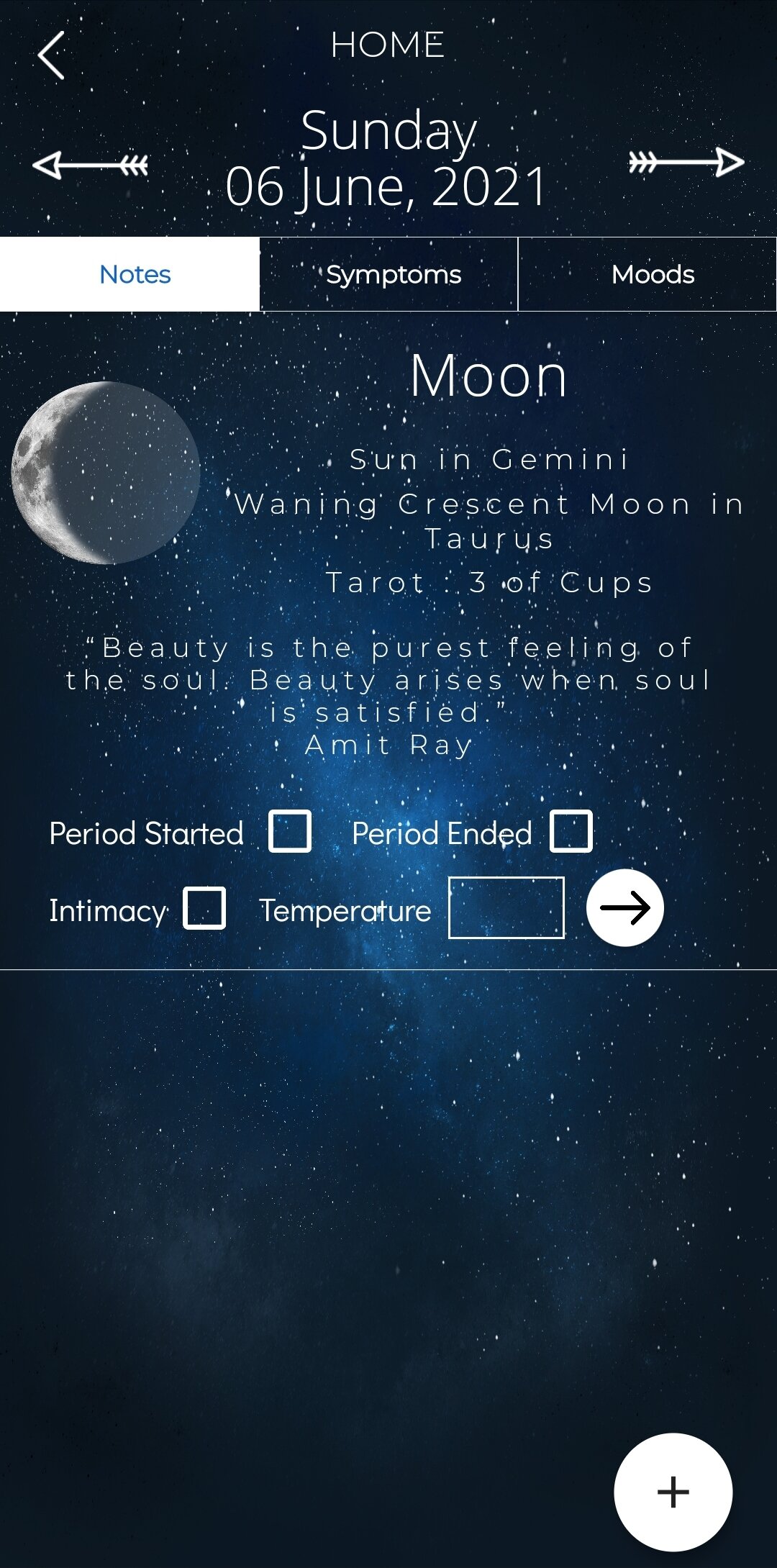 How to Use — Full Moon Calendar App Moon Phase Period Tracking