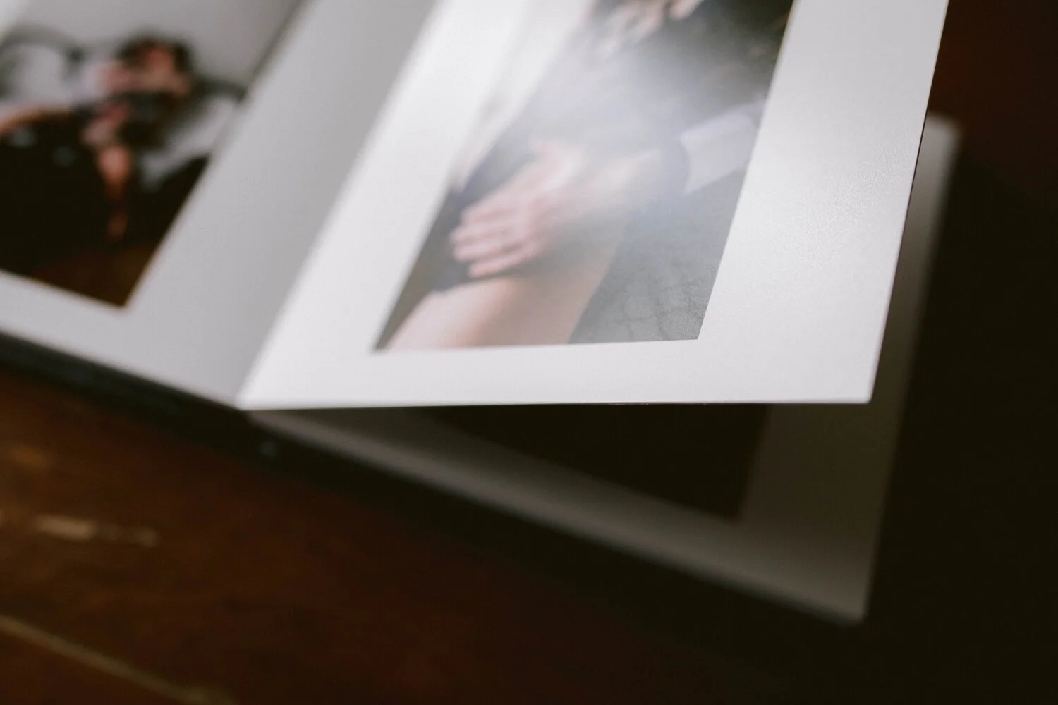 Beautiful Layflat Boudoir Album Grand Rapids, Michigan