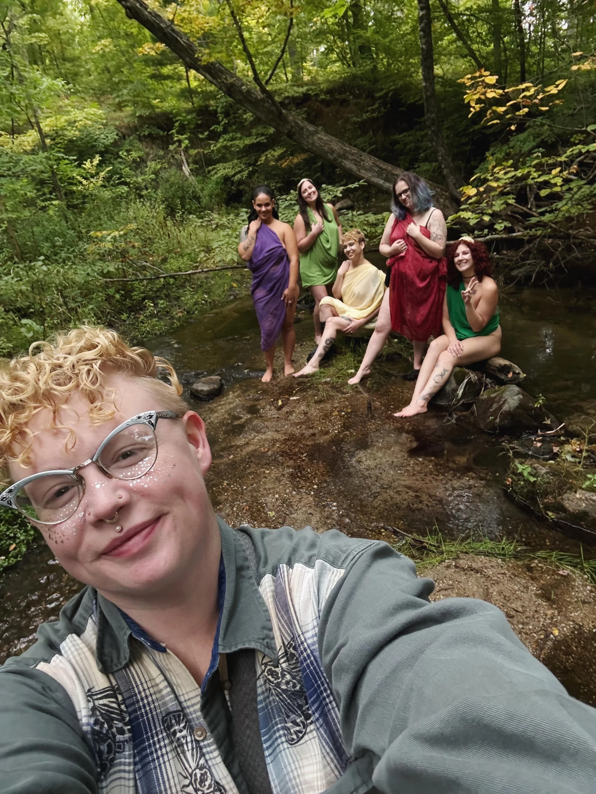 Creekmaxxing! 🧚✨📸

Join us at River Wild Summer Camp this year!
Photos, food, friends, yoga, crafts, nature, &amp; more. 🌿

All the info you need + registration:
www.boudoirbypaigegabert.com/summer-camp 🔗