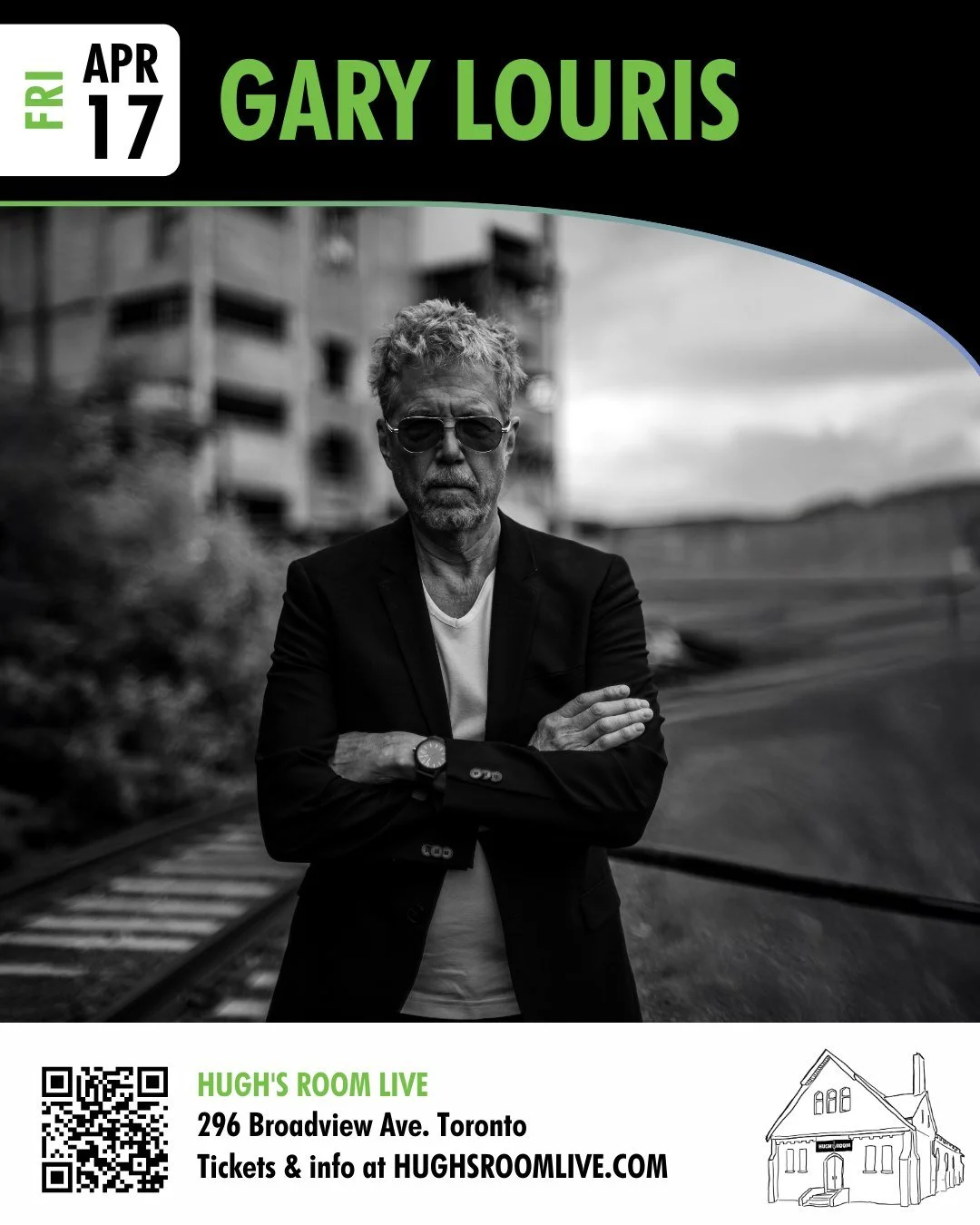 Gary will be returning to @hughsroomlive in Toronto for a solo show this Friday,  April 17. 

Tour schedule with ticket links via Flowpage link in bio.