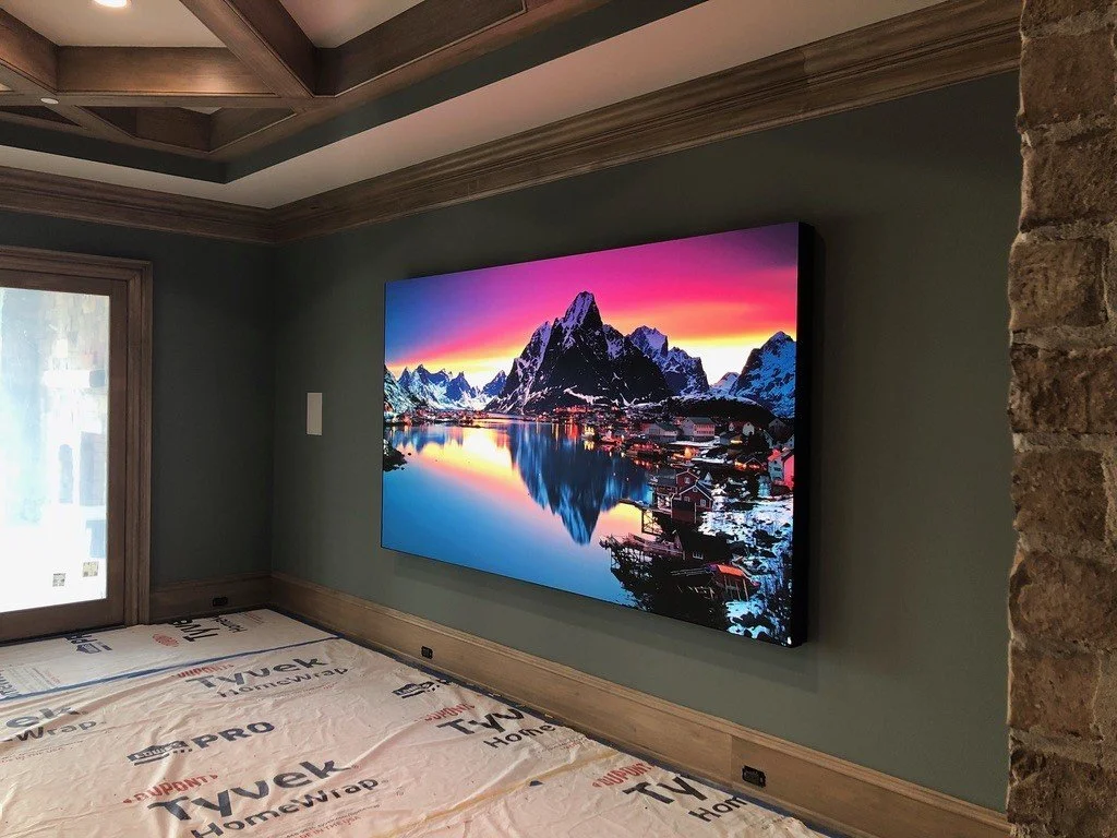 Which Video Wall Is Your Favorite? @digitalprojectioninc #theaterroom #hometheater #digitalprojection