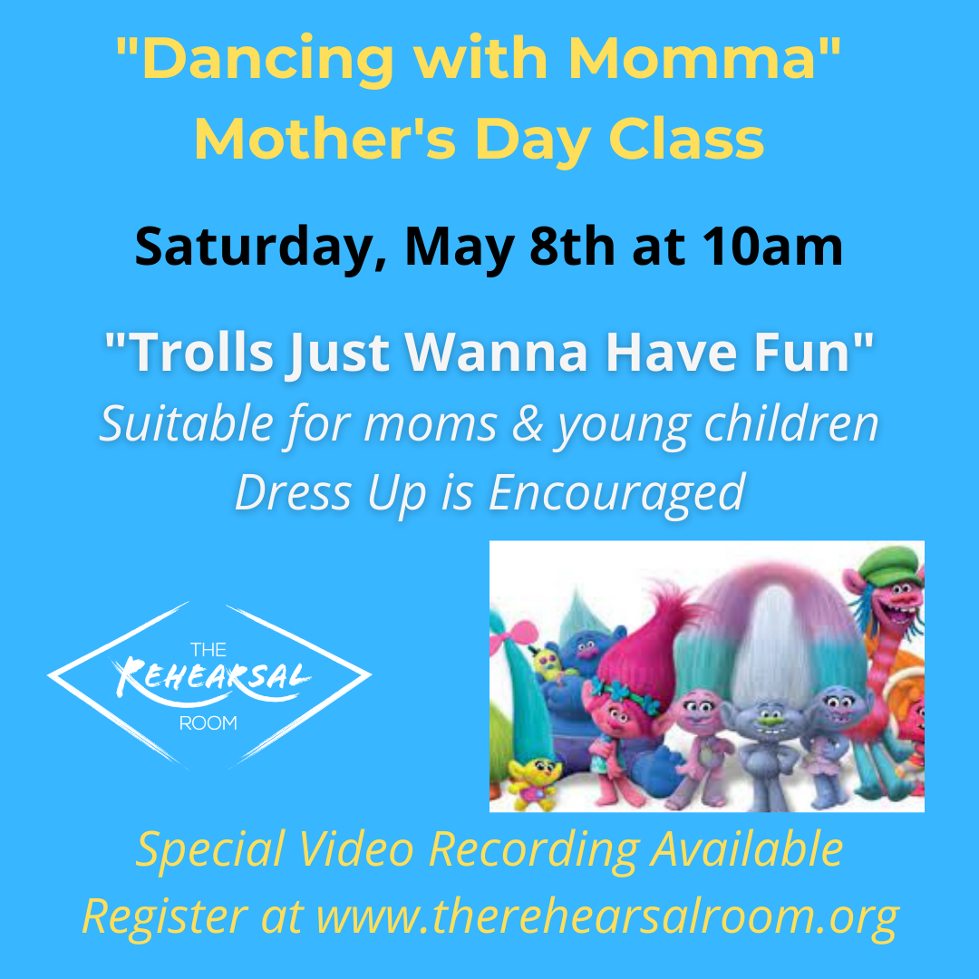 "Trolls Just Wanna Have Fun" is geared to moms and young children. An upbeat and silly will get your little one focused, and you entertained. Dress up as your favorite Troll character! Complete the registration form below to save your spot.