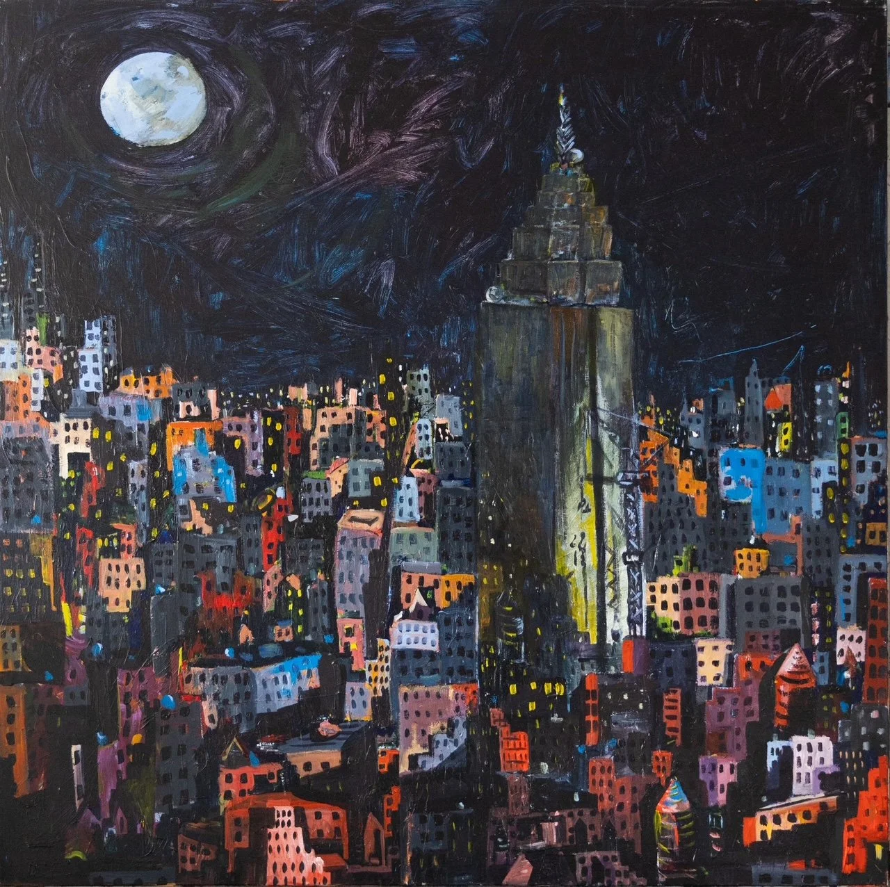 Moon Over Manhattan 2025