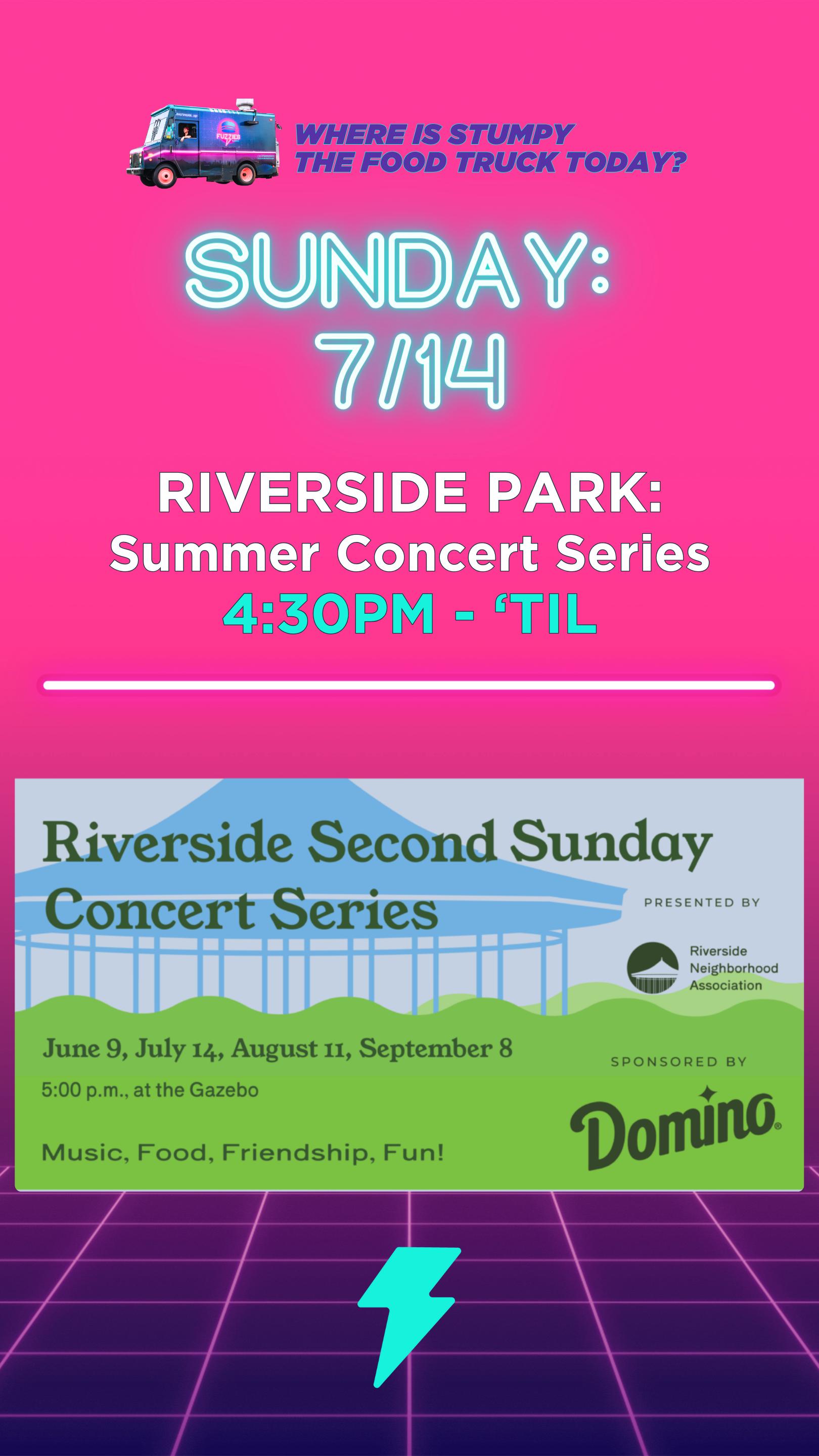 RIVERSIDE PARK: Summer Concert Series