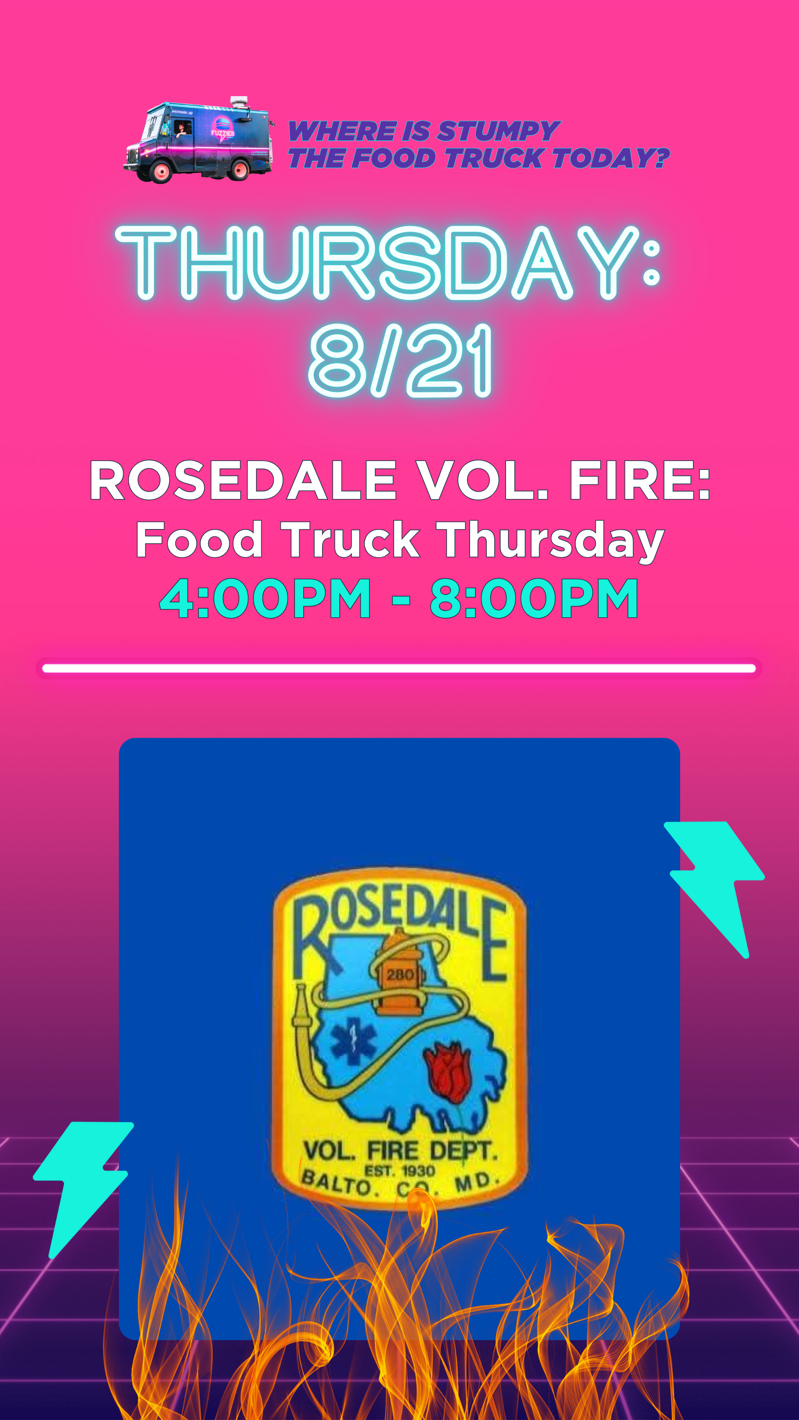 ROSEDALE VOL. FIRE: Food Truck Thursdays