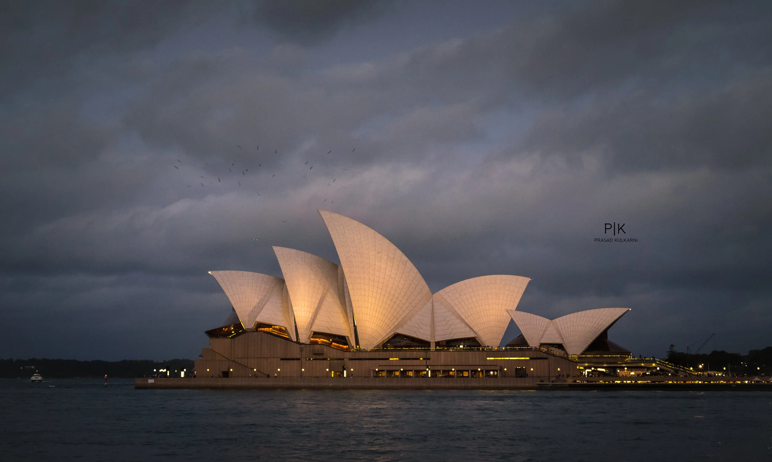 Harbour Bridge during twilight