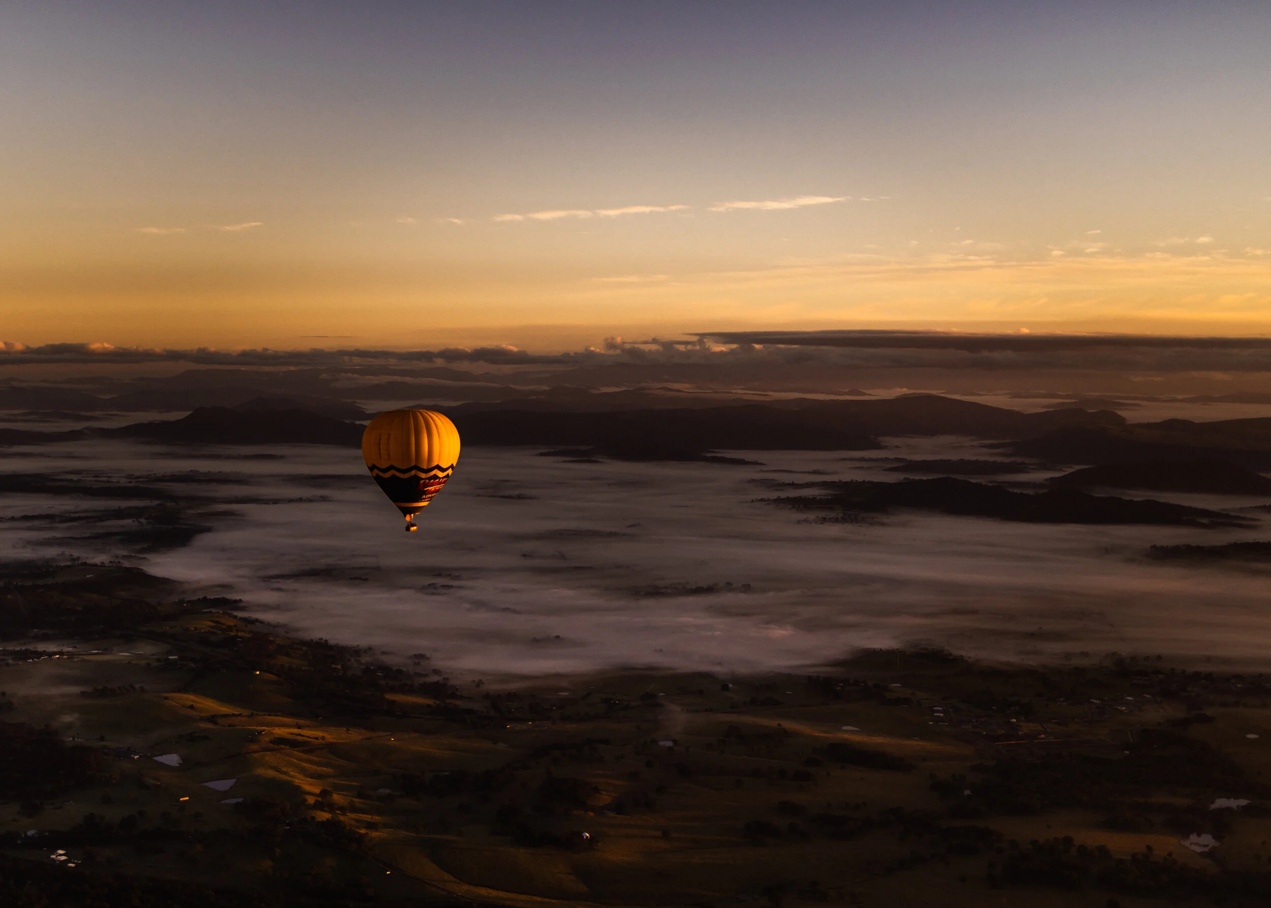 Hot air ballooning in Hunter Valley, NSW