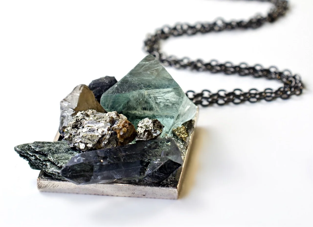 Architectural jewelry, signature pieces that are organic and sculptural.