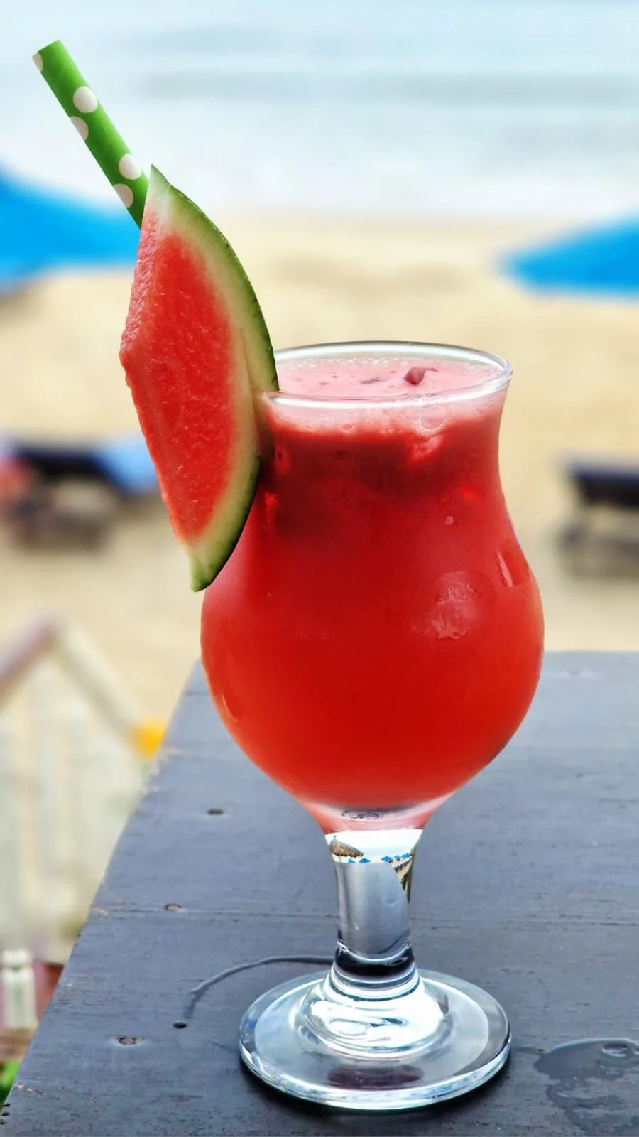 Watermelon juice An Bang Beach Hoi An Vietnam