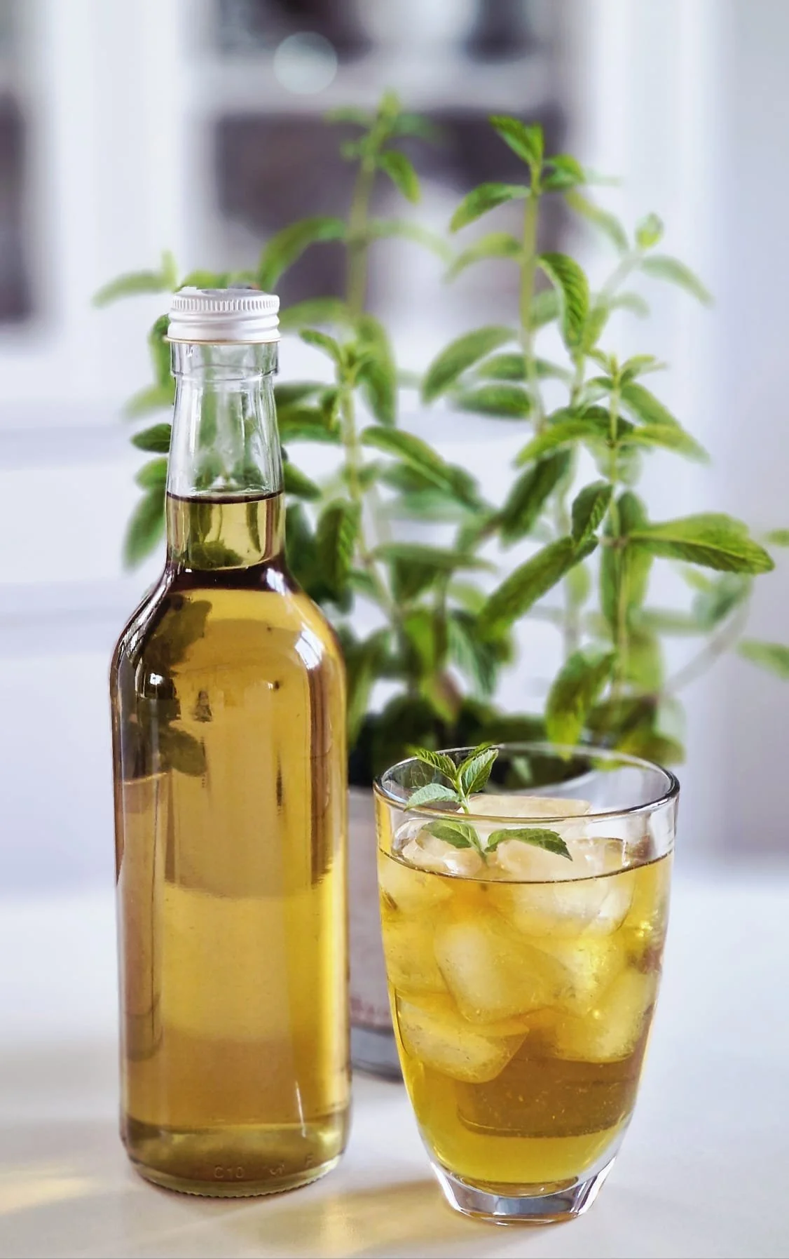 The taste of summer - Refreshing peppermint syrup