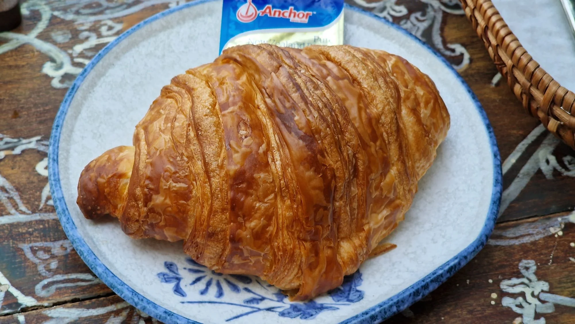 Buttery crispy croissant Hoi An Cua Dai Yen Hoi An Vietnam