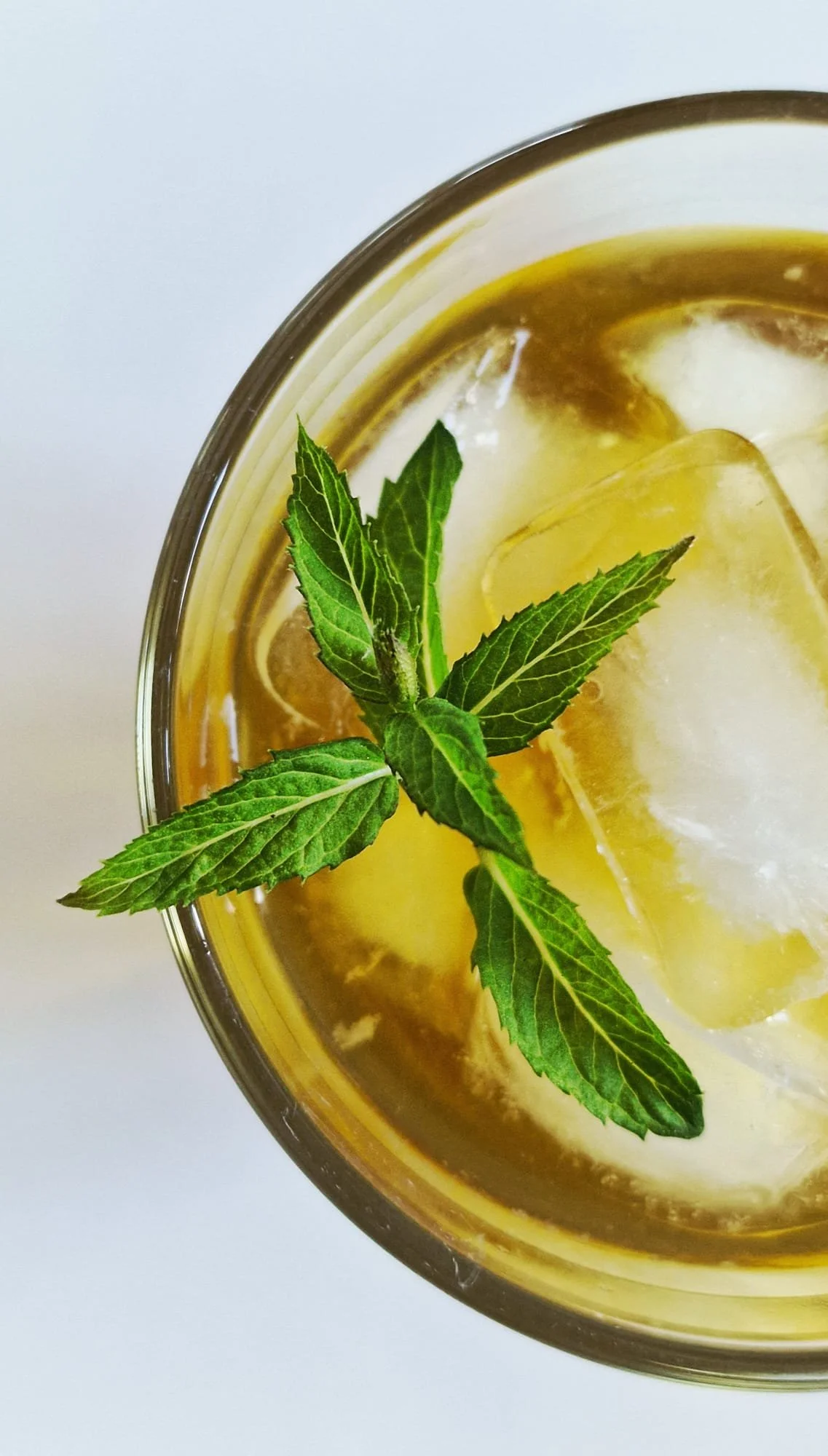 Pfefferminzsirup Erfrischungsgetränk Sommer Pfefferminze Sirup Rezept Drink