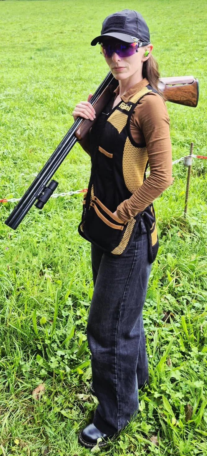 rizzini shooting vest shotgun clay target venus