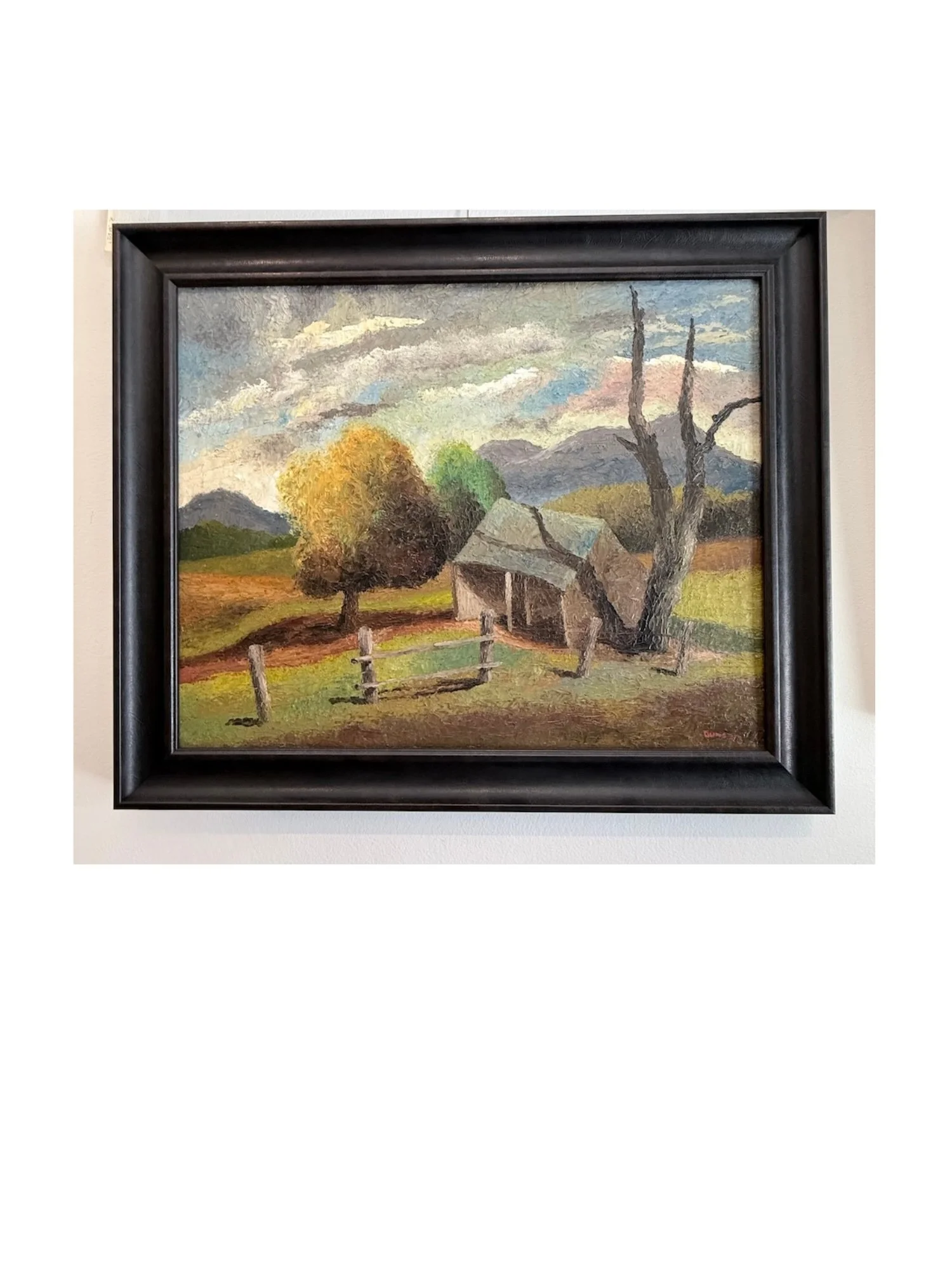 Old Milking Shed by George Duncan