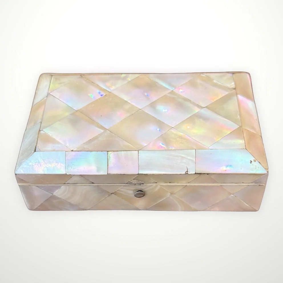 19thc Mother of Pearl Box