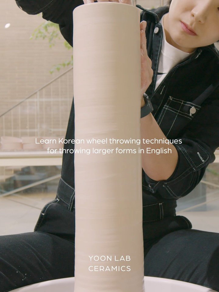 The Moon Jar Experience in Seoul with @yoonlab x @slowclaystudio 

During this workshop, you will: 
1. Learn Korean wheel throwing techniques in English
2. Discover the history of the Korean Moon Jar
3. Learn how to throw a 40cm+ (20&rdquo;) tall cyl