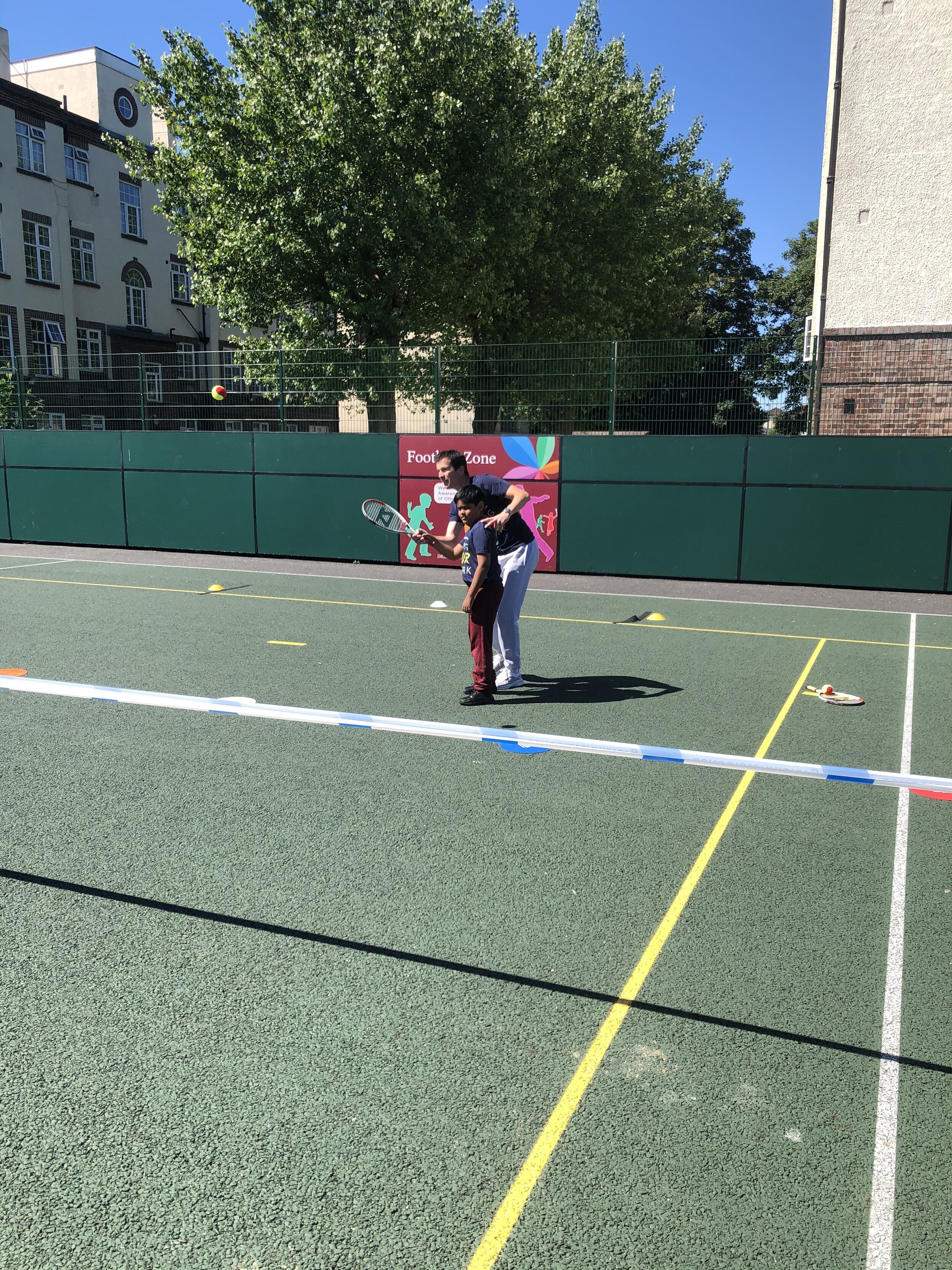 There is so much for us to do .... and many students have never  picked up a tennis racquet  before . Donate just £5 now and see it doubled to £10 …. https://donate.thebiggive.org.uk/campaign/a056900001mcyP8AAI