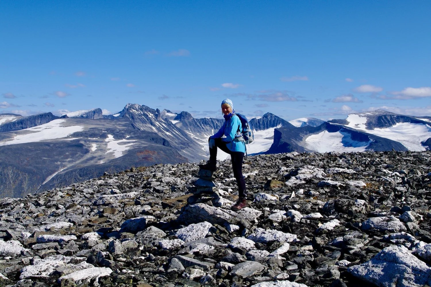 Loftet 2170 moh. en fantastisk fjelltopp i Jotunheimen_Lom