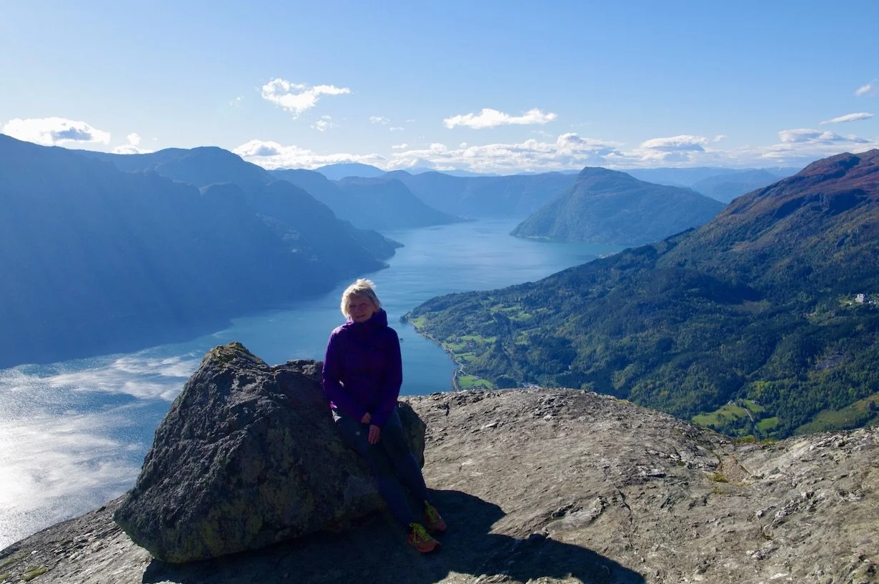 Panoramautsikt fra Børesteinen