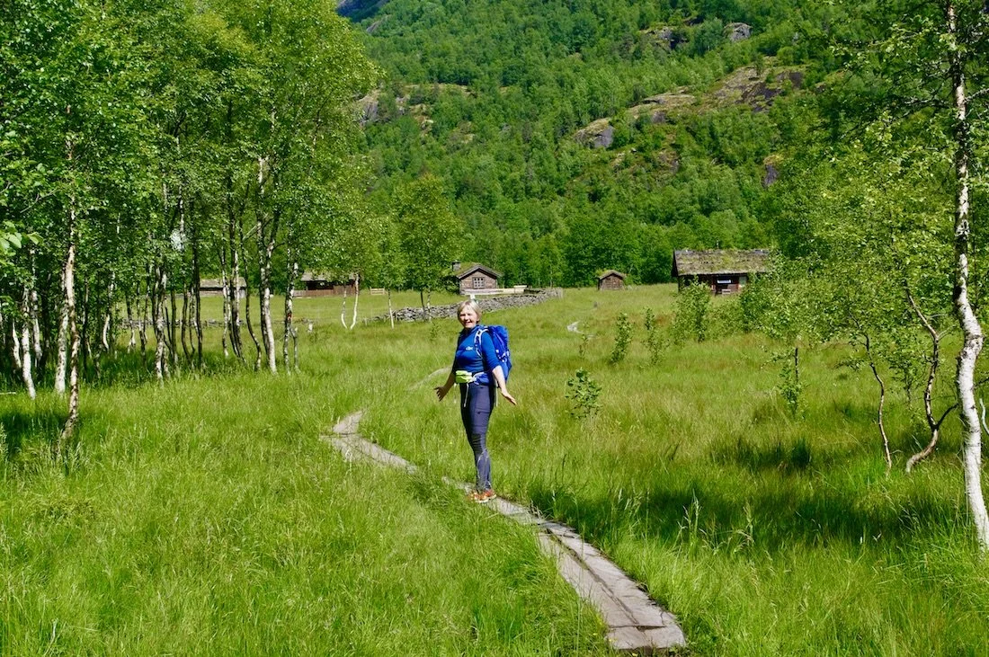 Den vakre stølen Dulsete i Mørkridsdalen