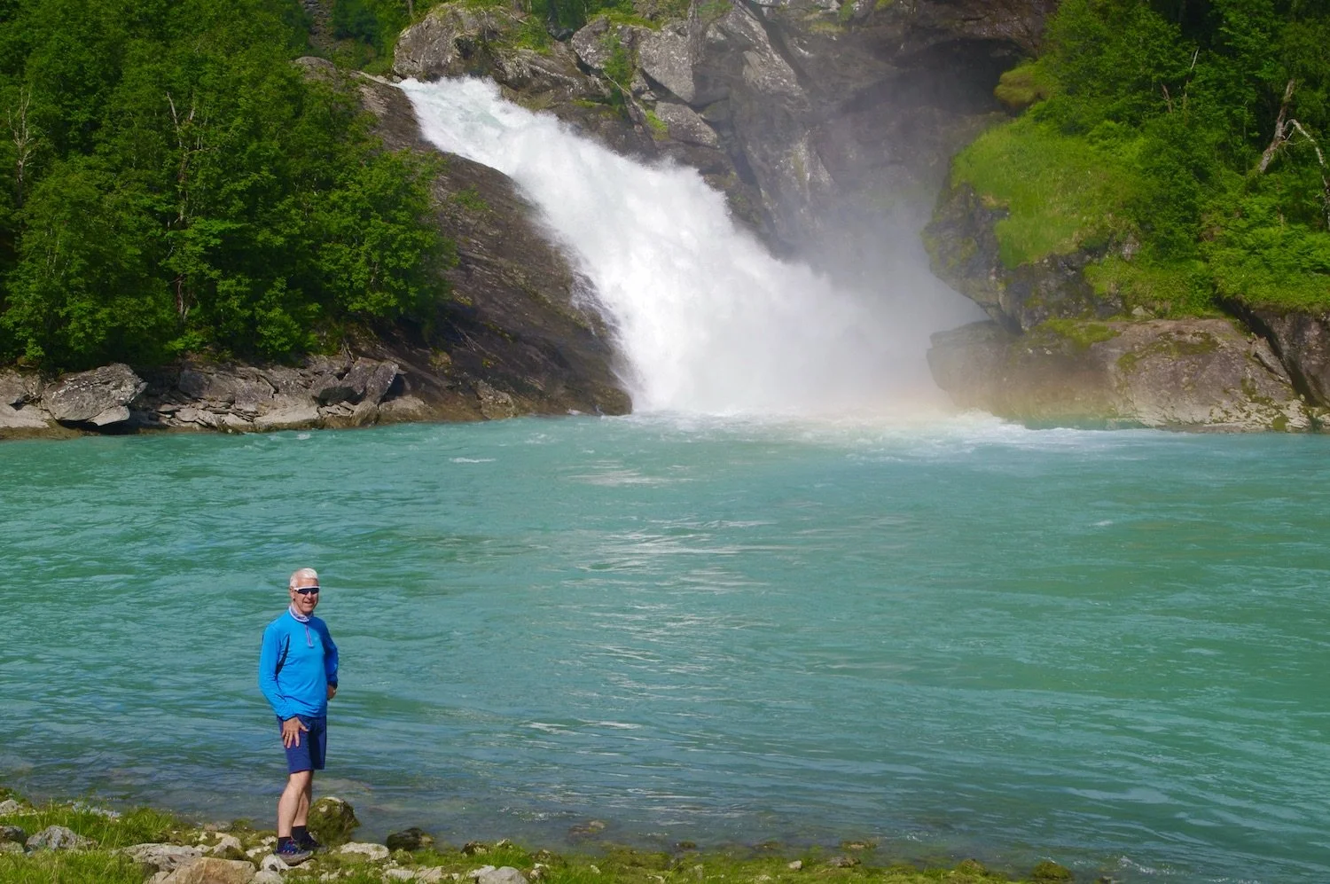 Bølifossen i Mørkridsdalen 