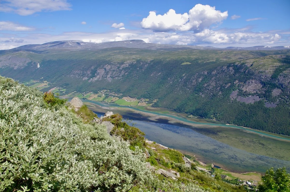 Bøvre fra stien opp Lomseggen_Lomseggje_Lomseggi