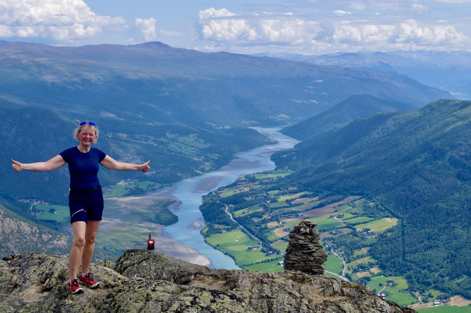 Toppvarden på Lomseggen_Lomseggje_Lomseggi i Lom