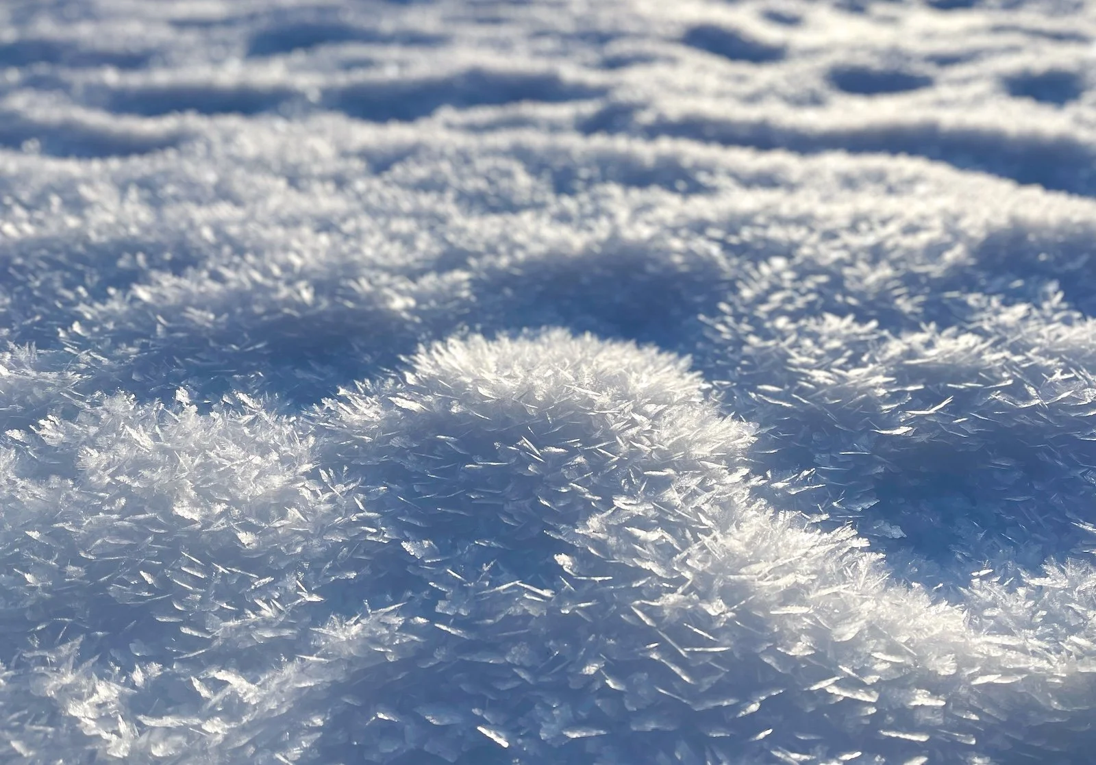 Flotte snøkrystaller