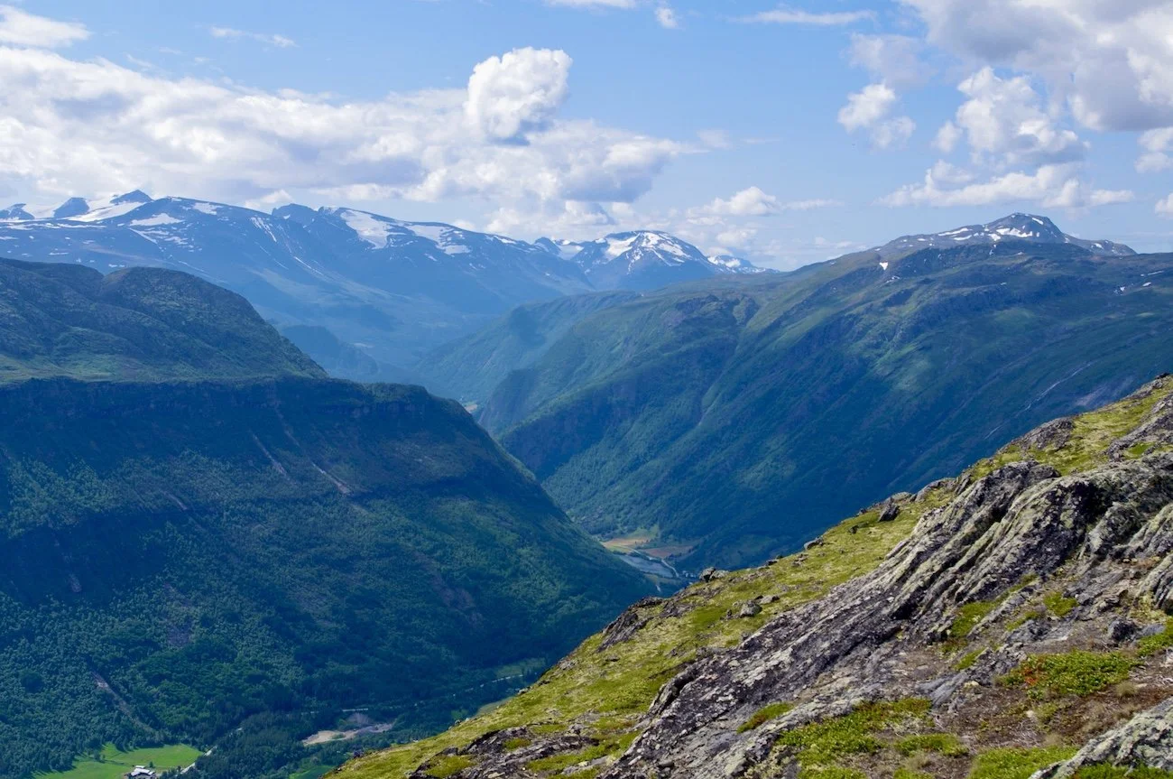 Galdhøpiggen fra Lomseggen