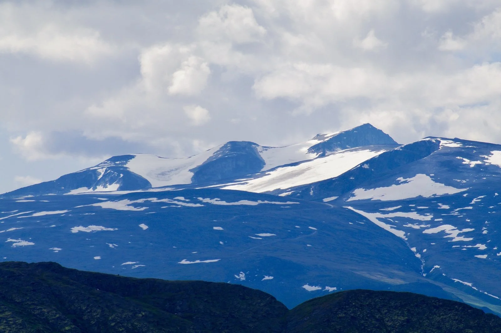 Galdhøpiggen fra Lomseggen_Lomseggje_Lomseggi