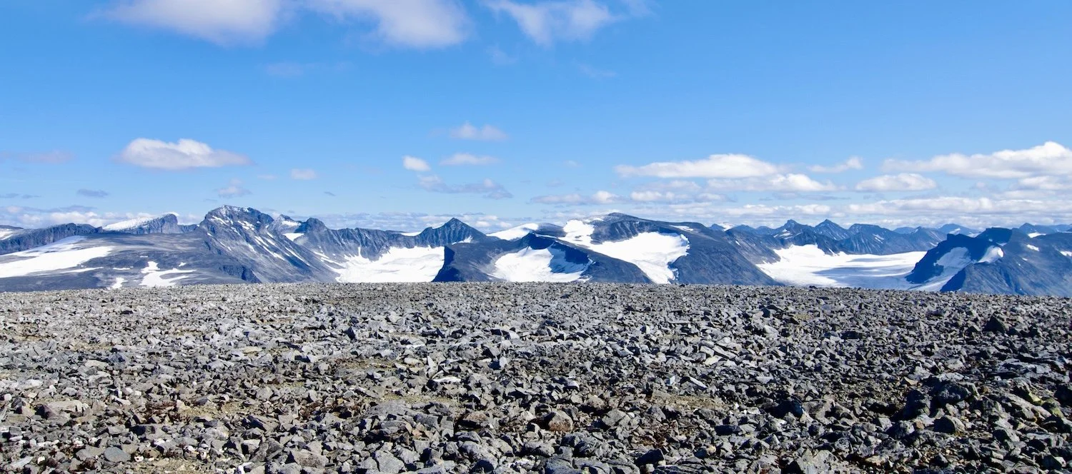 Topplatået på Loftet 2170 moh.