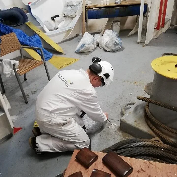 Monitoring hazardous material levels on board ships — Metizoft