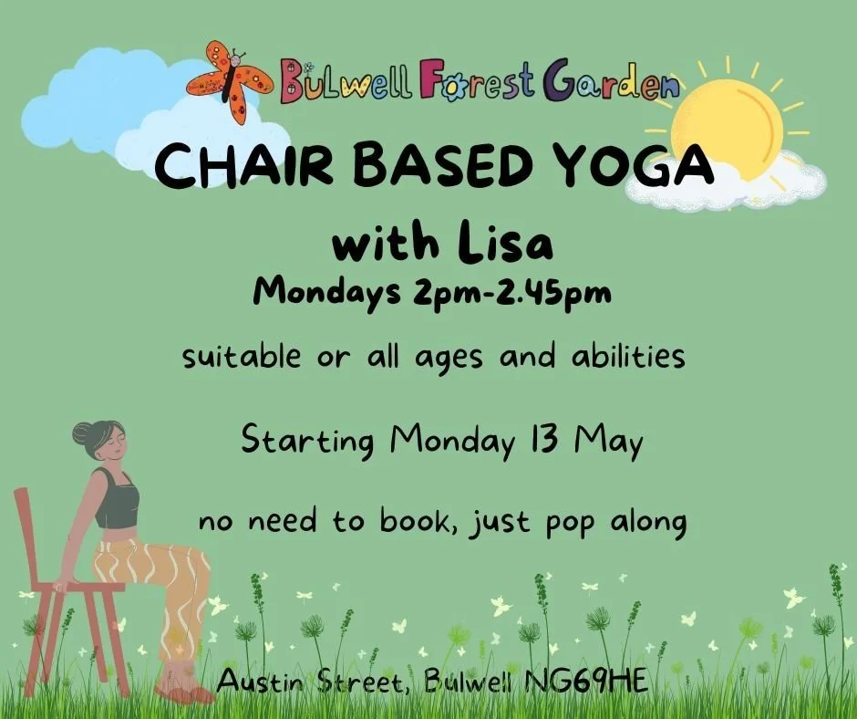 YOGA ON THE GARDEN -  Chair based practice (Weekly)