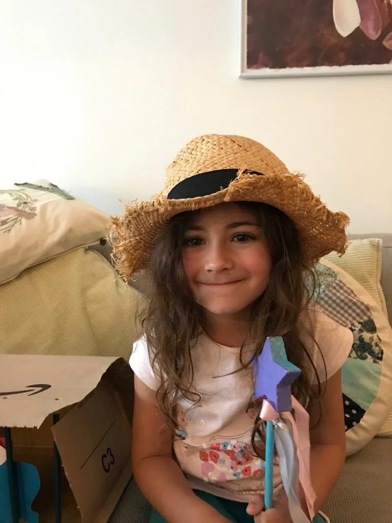 Accessorizing is her default.