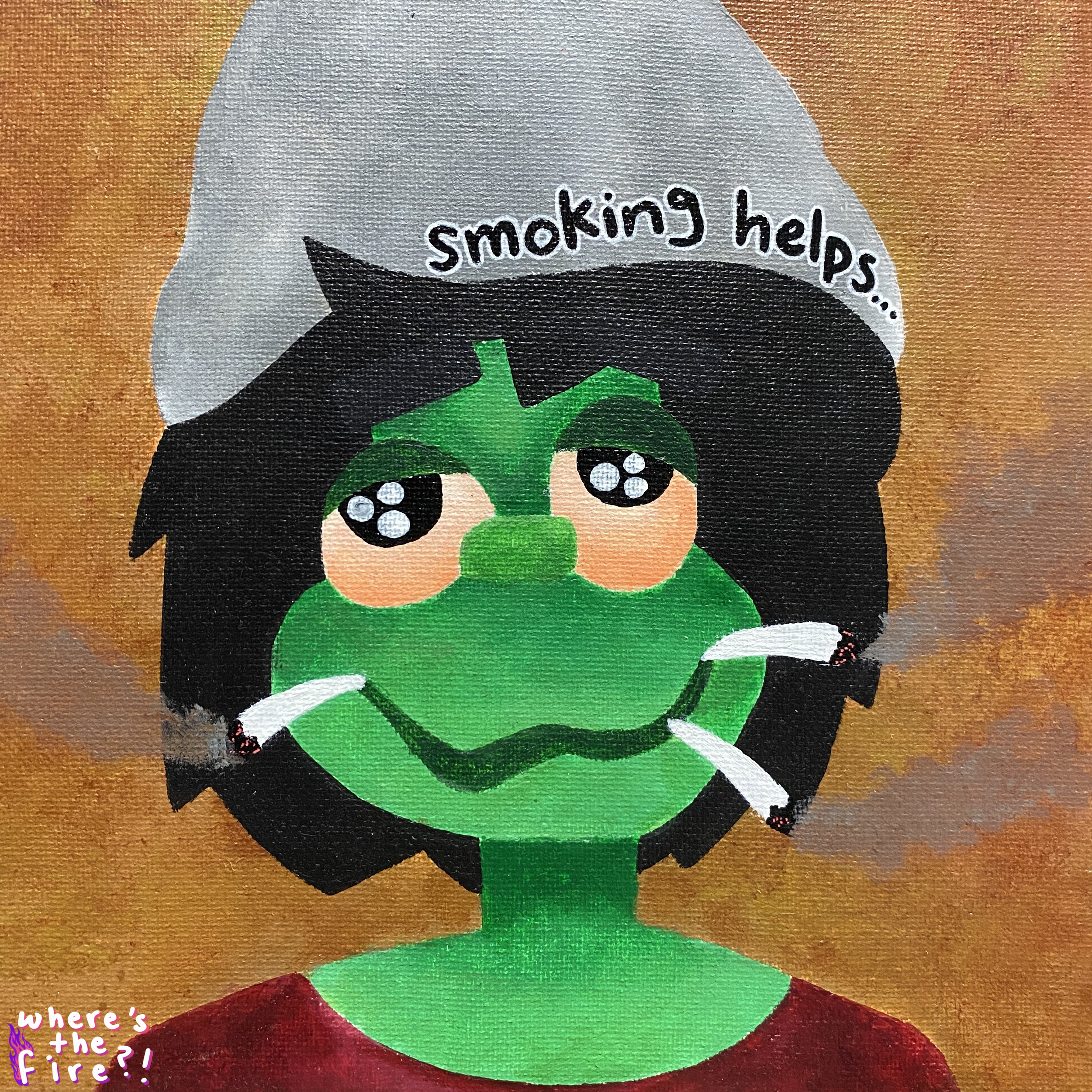 SMOKING HELPS