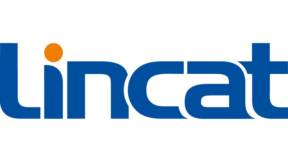 Lincat logo in blue with an orange dot above the lowercase 'i'.