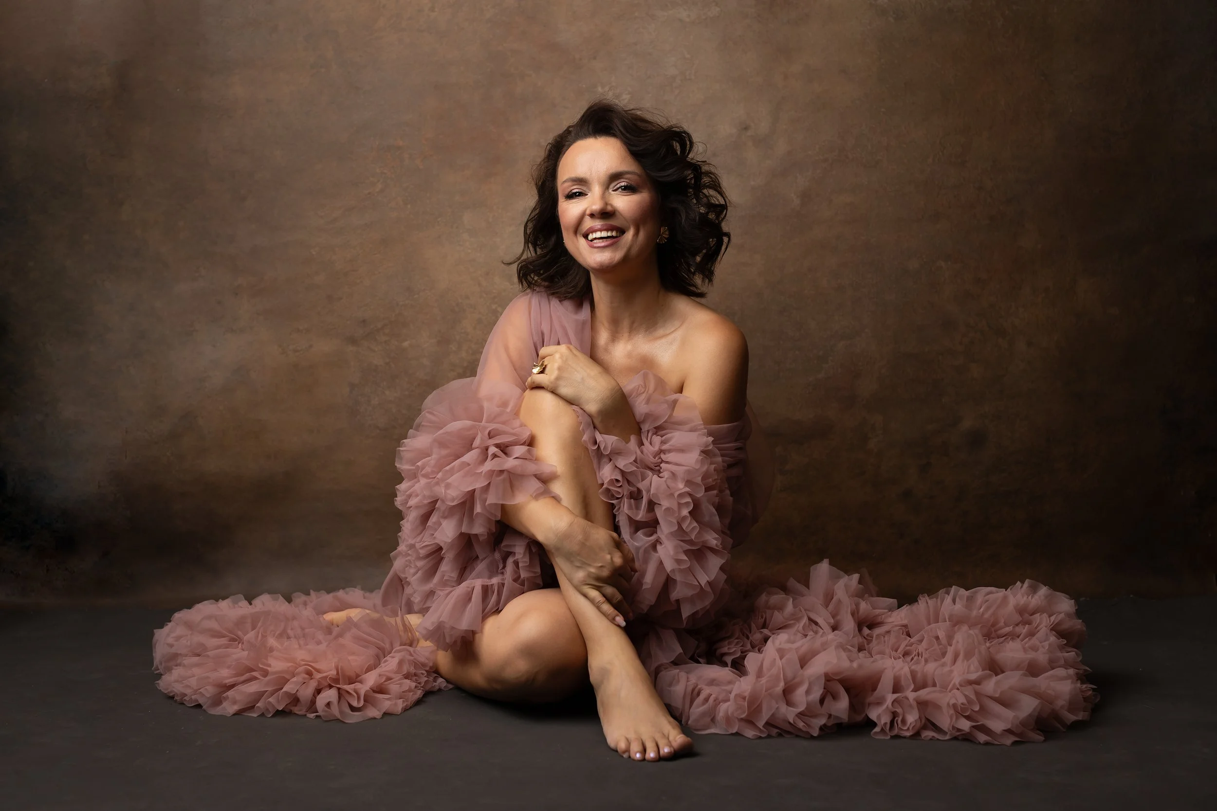 Portrait photoshoot with a woman over 40 in Stuttgart