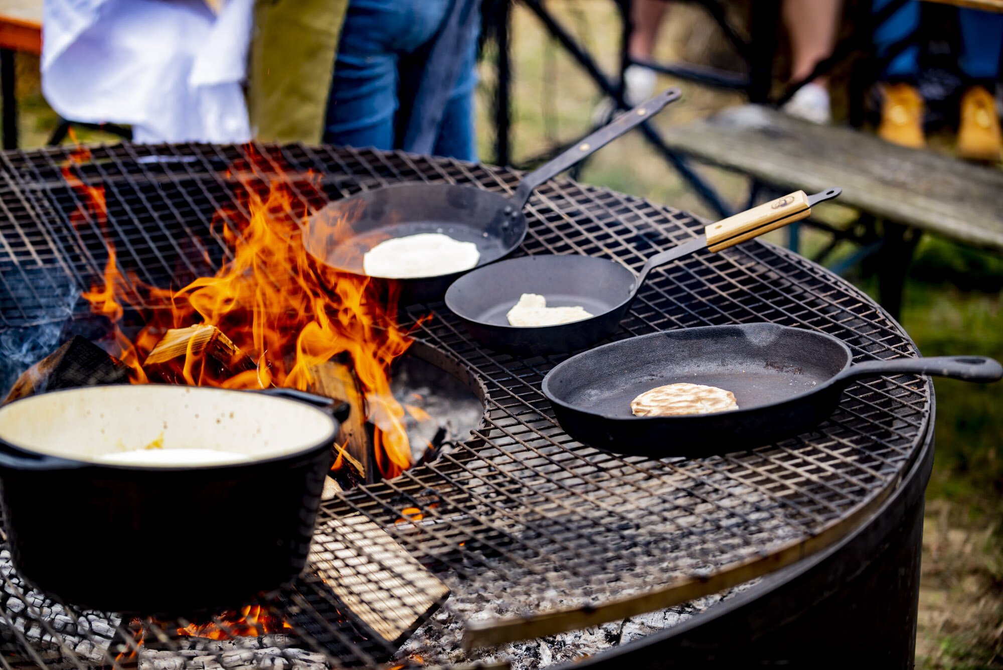 How to Cook Food Over a Campfire, Cooking School