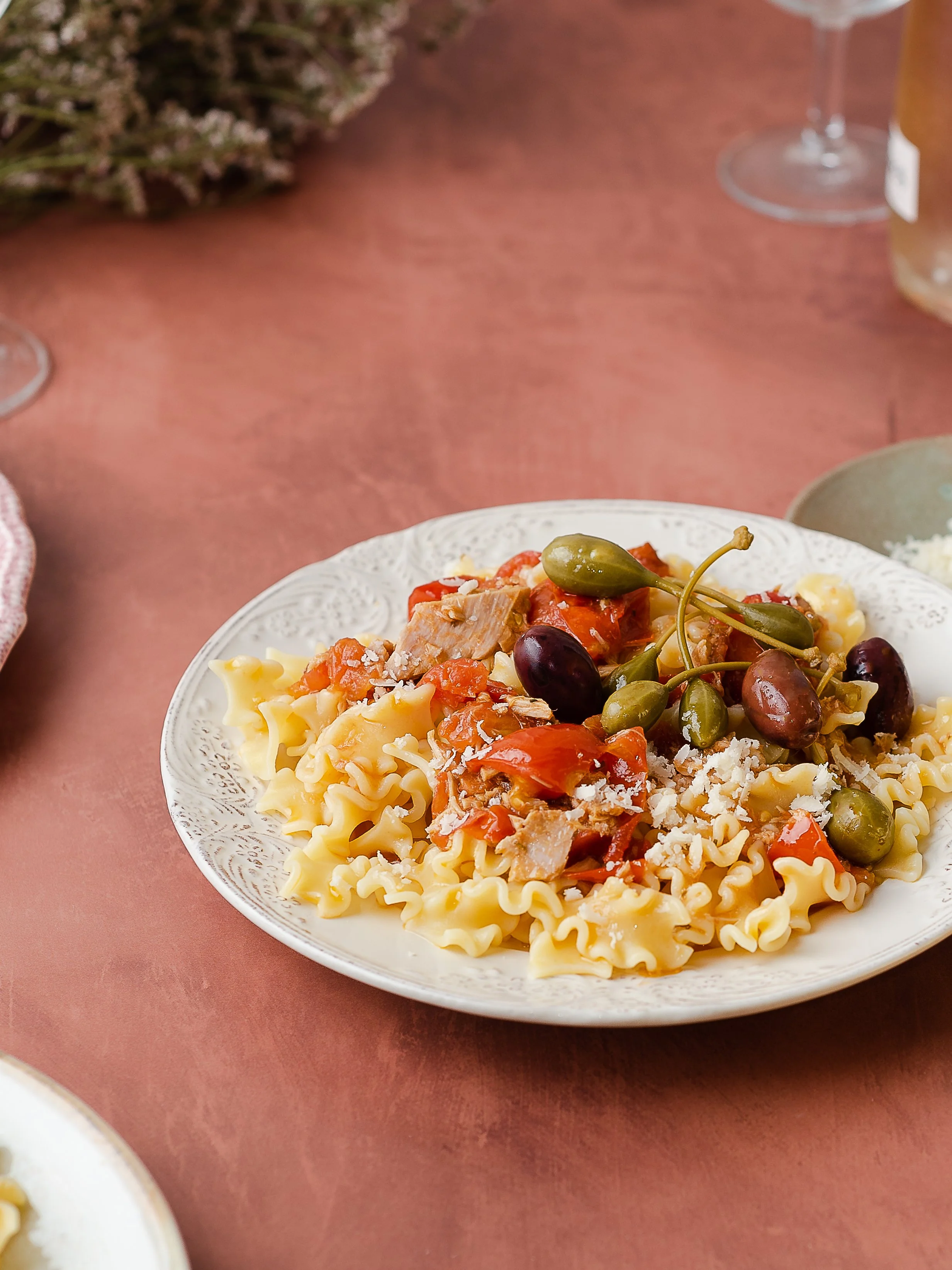 Mafaldine corte a la siciliana