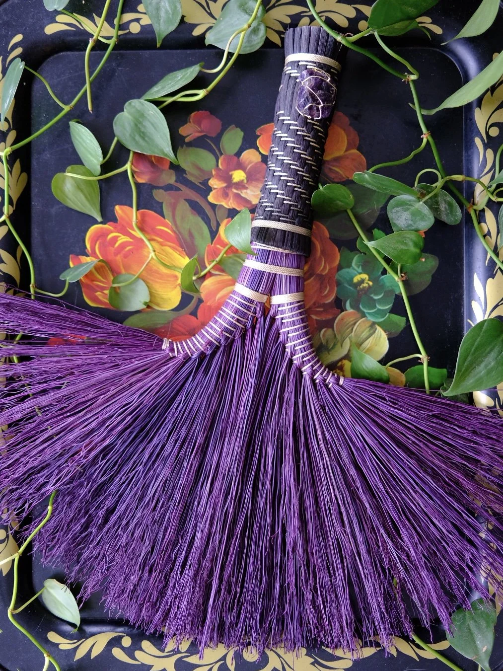 Amethyst Dual Turkey Wing