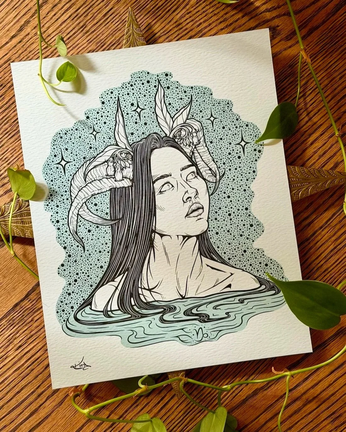 The Sea Goat : Capricorn & Comfrey