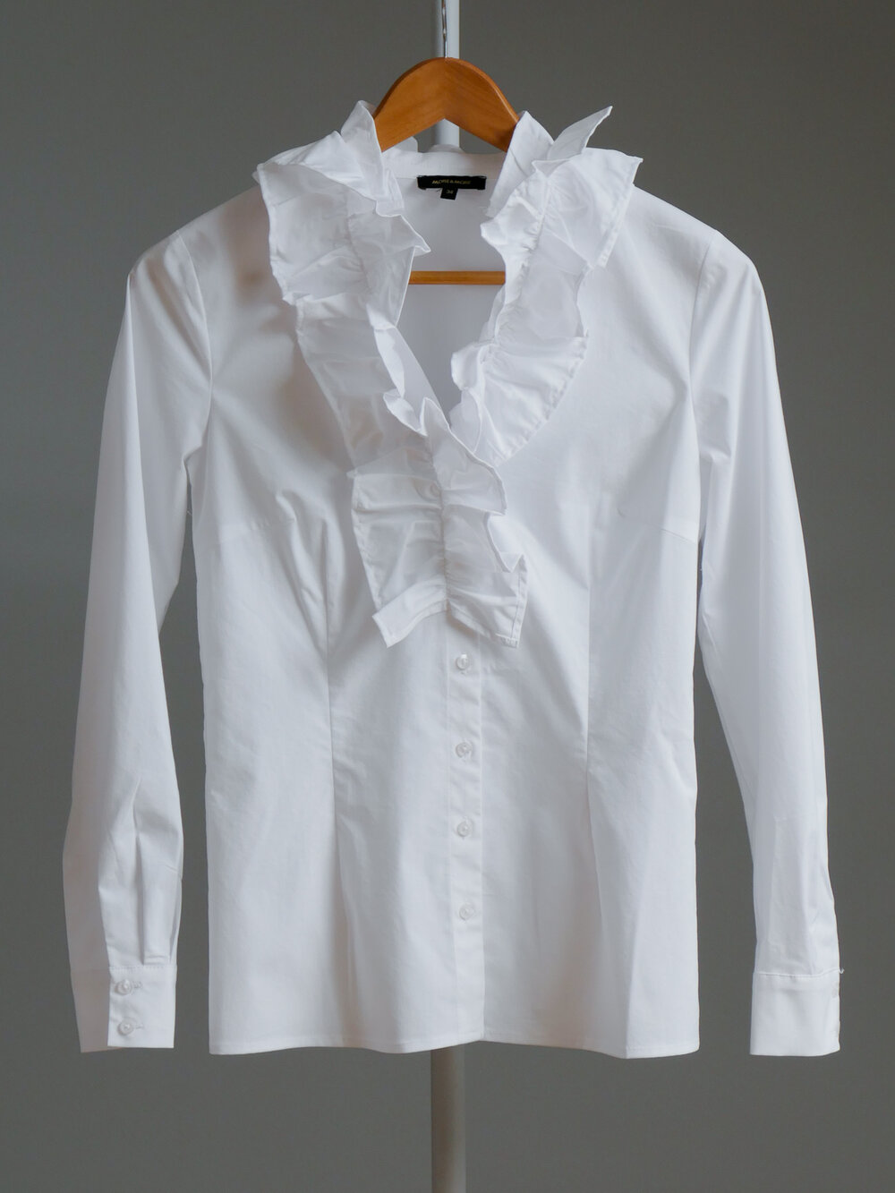 renaissance Rüschenhemd avec jabot blanc costume accessoires volants chemisier M-xl rococo