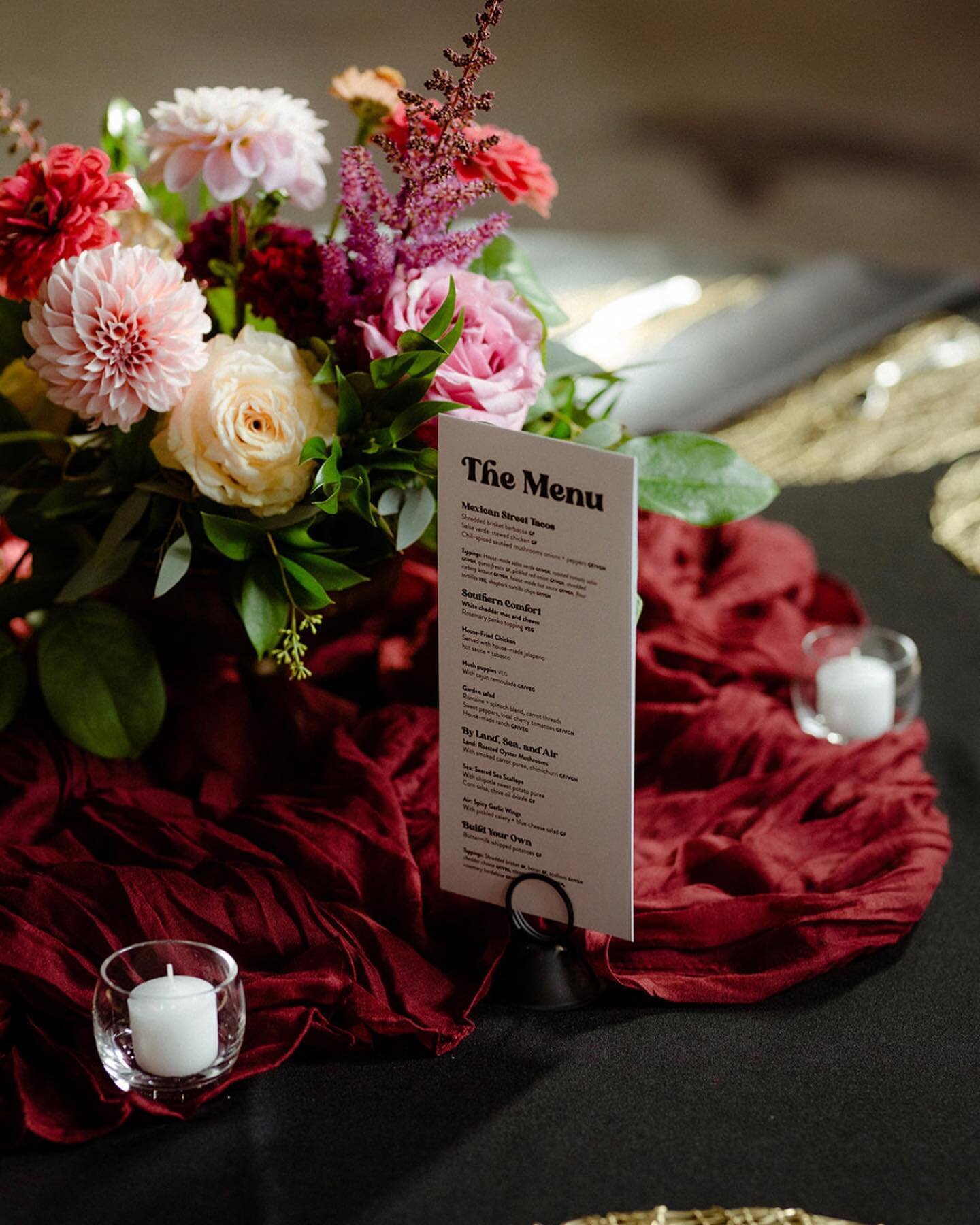 Do I need to print menus?

In most cases, your guests have probably pre-selected their meal or it is being served family or buffet style. If this is the case, you don&rsquo;t need a menu - but it can be a nice touch!

With family style or buffet it&r