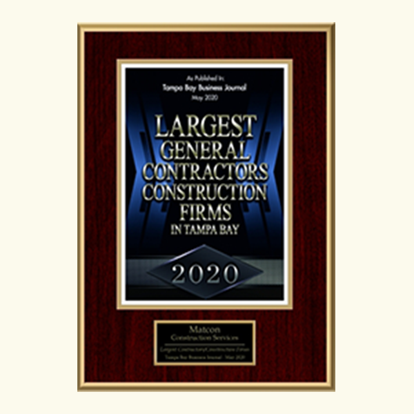 TBBJ Largest General Contractors Firms 2020