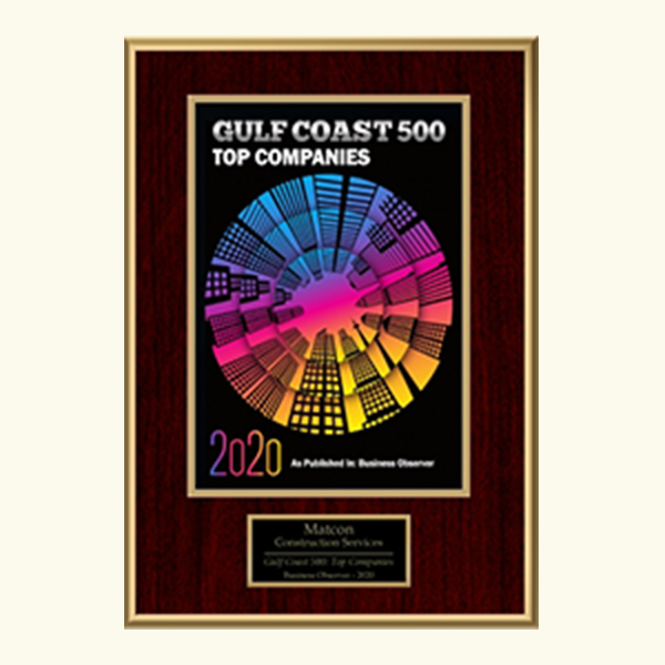 Gulf Coast 500 Top Companies 2020