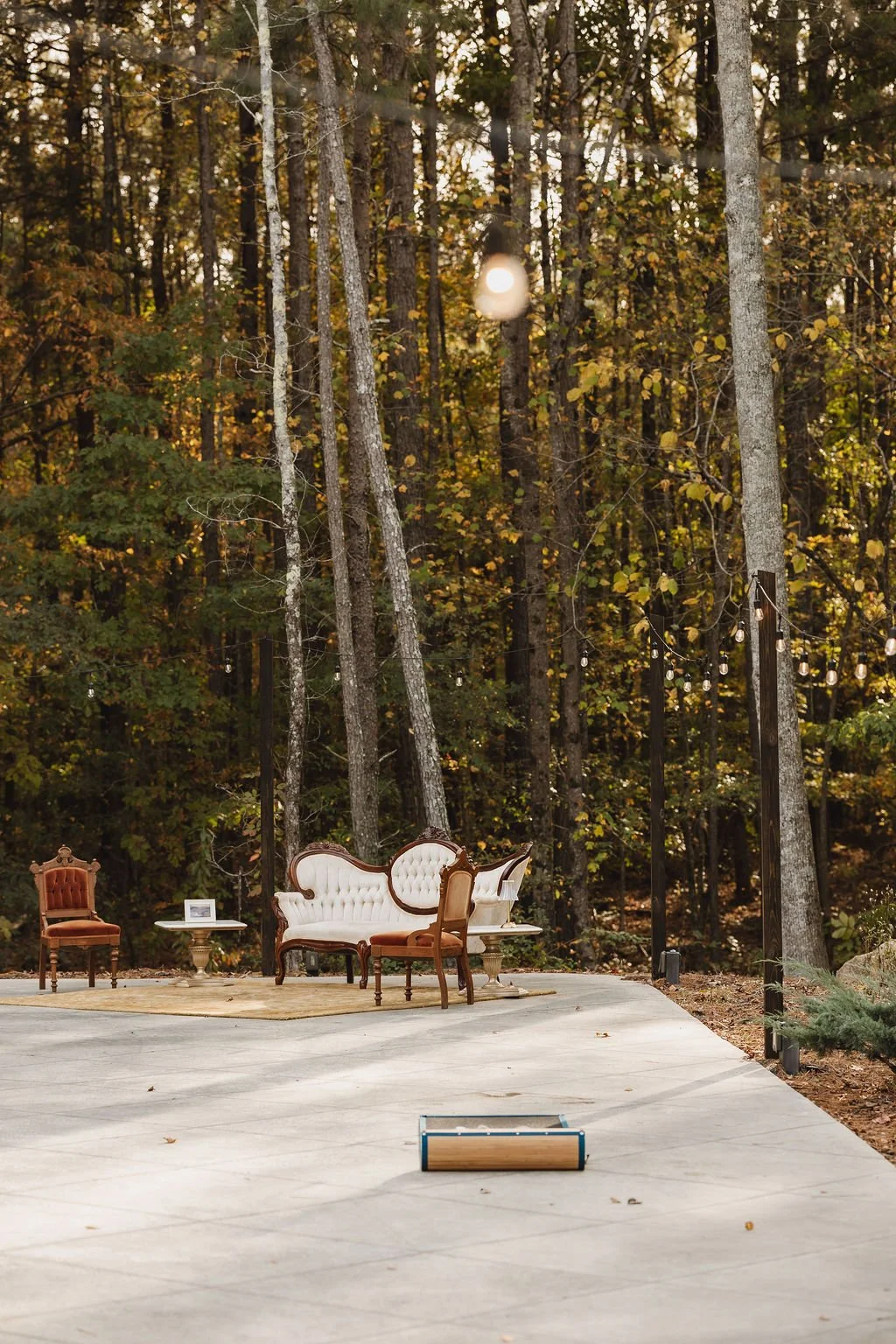 Danica + Claude Tables, Dean Rug, Brynlee Sofa, Alegra + Avalon Chairs $405