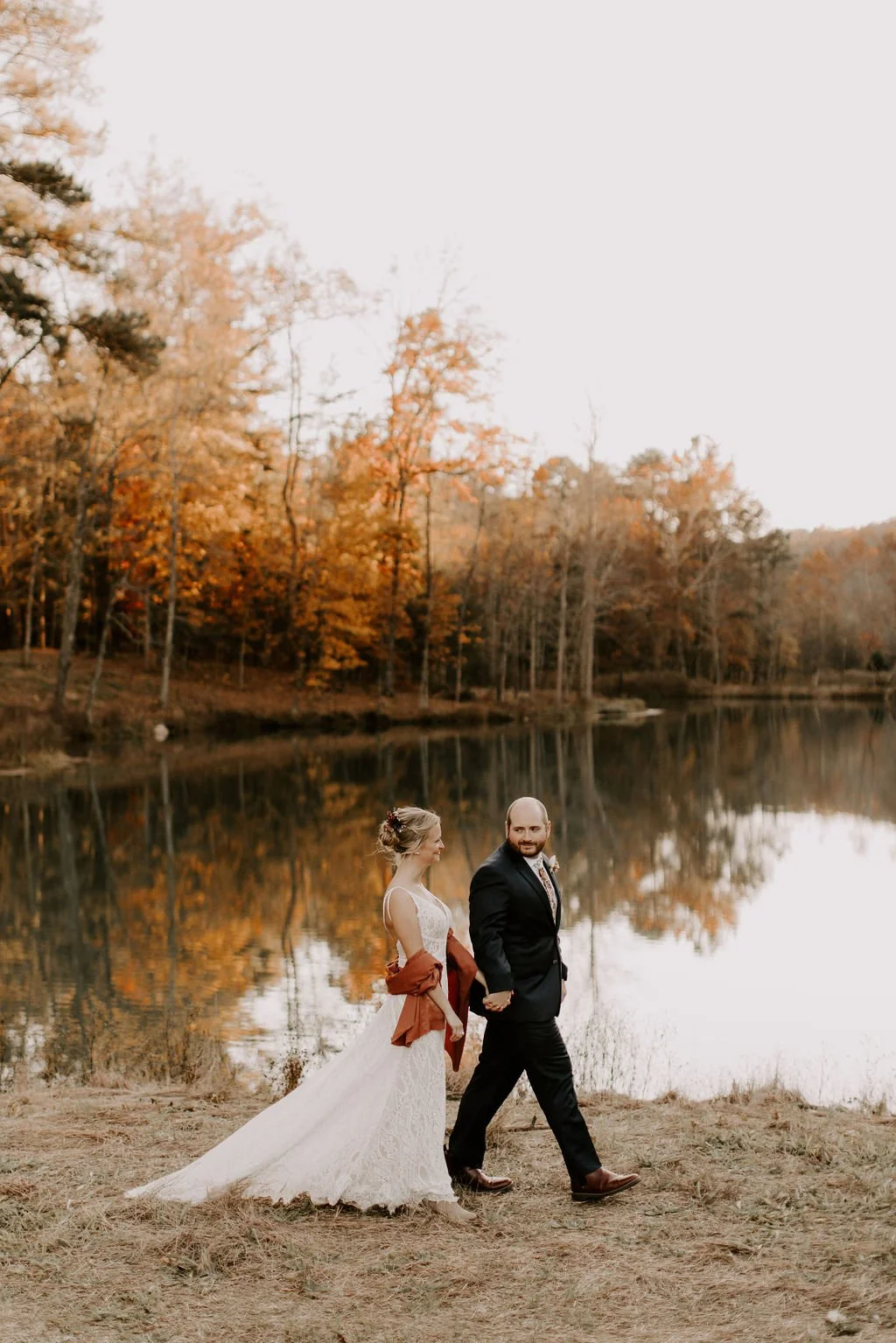 On-site Cabin Lodging Wedding Venue 