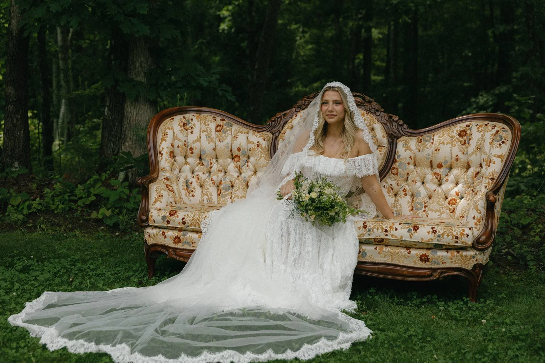 On-site Cabin Lodging Wedding Venue 