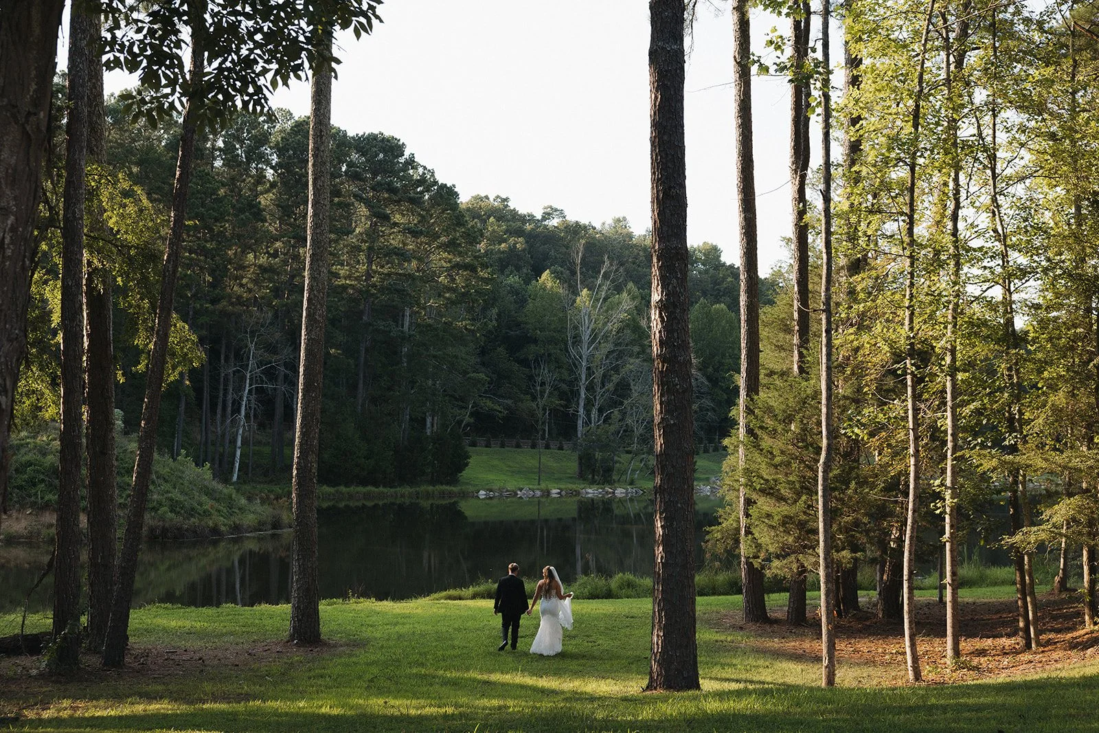 Woodsy wedding venue