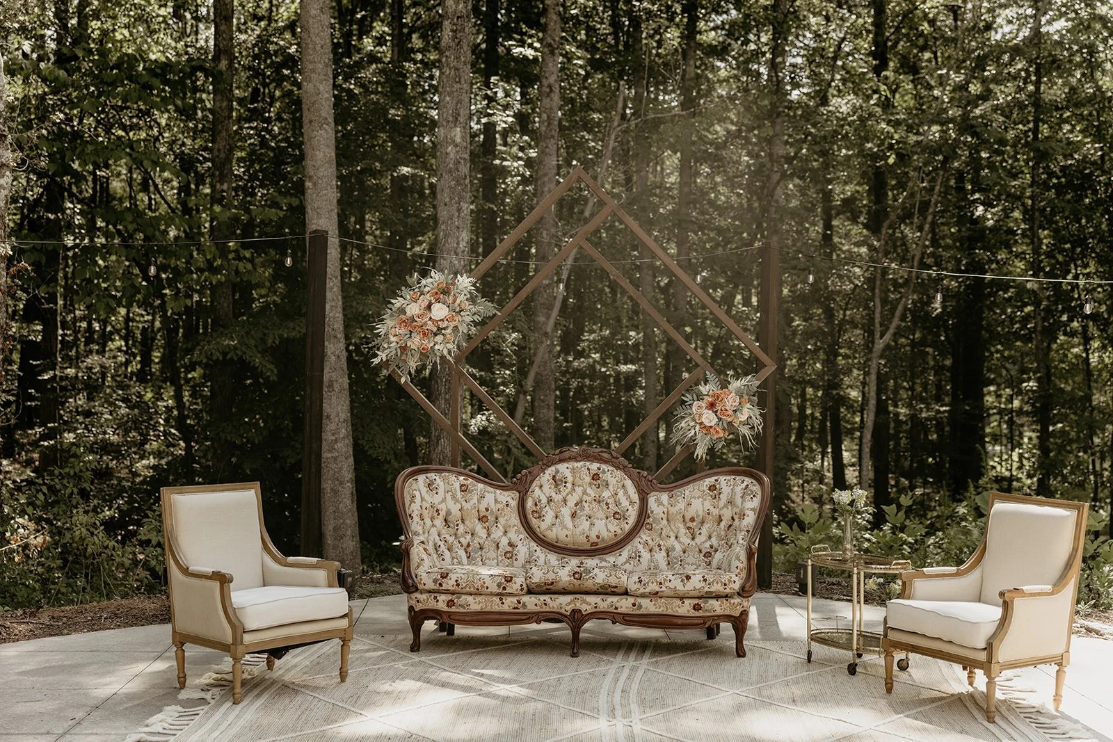 Outdoor wedding venue